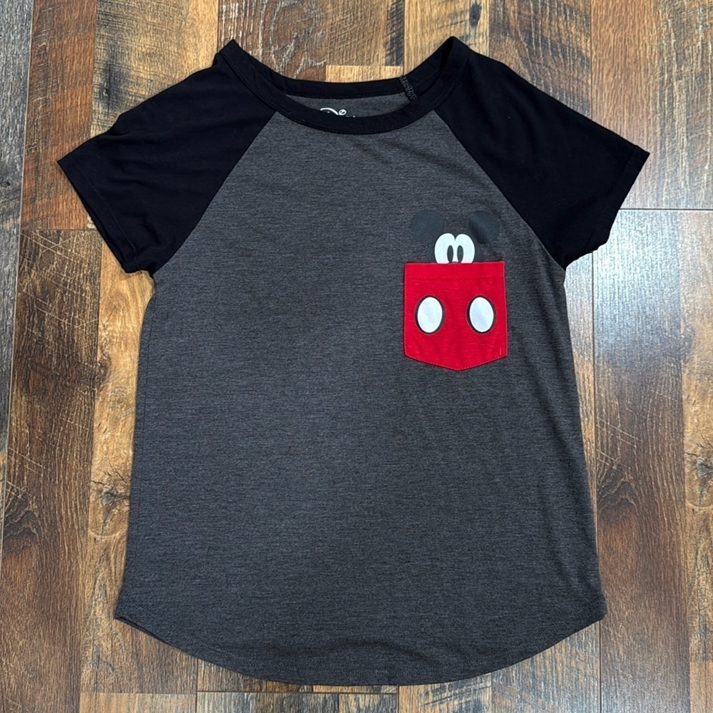 DIsney Mickey Mouse Pocket Short Sleeve Shirt
